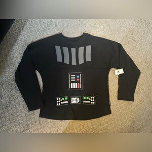 Disney Black star wars spirit jersey Kids Large